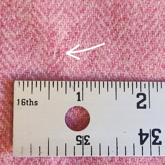 100% wool pink herringbone Schoolboy blazer - Picture 13 of 16